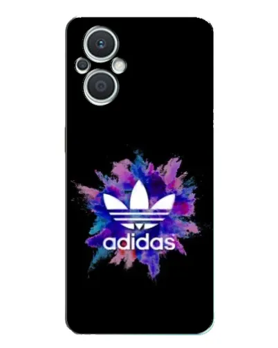 Чехол для OPPO Reno7 Lite (5G) с картинкой «Взрыв красок Adidas»