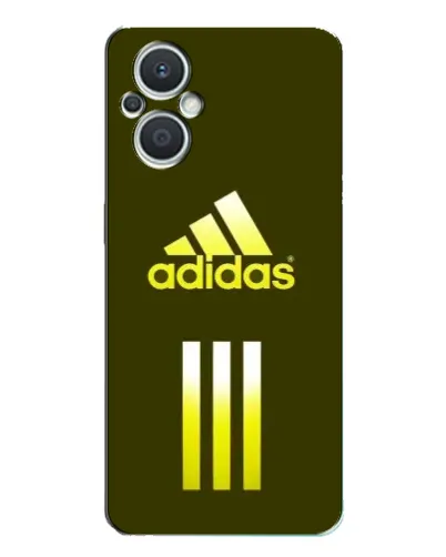 Чехол для OPPO Reno7 Lite (5G) с картинкой «Оливковый градиент Adidas»
