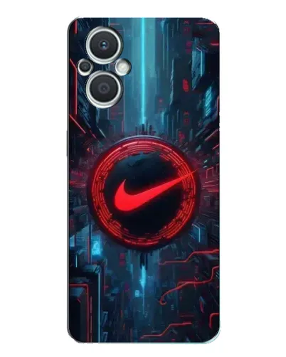 Чехол для OPPO Reno7 Lite (5G) с картинкой «Техногенный стиль Nike» Чехол для OPPO Reno7 Lite (5G) с картинкой «Техногенный стиль Nike»