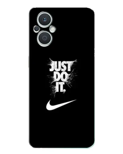 Чехол для OPPO Reno7 Lite (5G) с картинкой «Текстовый принт Nike» Чехол для OPPO Reno7 Lite (5G) с картинкой «Текстовый принт Nike»