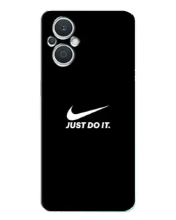 Чехол для OPPO Reno7 Lite (5G) с картинкой «Минимализм от Nike» Чехол для OPPO Reno7 Lite (5G) с картинкой «Минимализм от Nike»