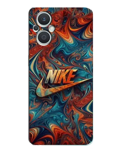 Чехол для OPPO Reno7 Lite (5G) с картинкой «Nike в абстракции» Чехол для OPPO Reno7 Lite (5G) с картинкой «Nike в абстракции»