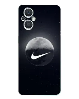 Чехол для OPPO Reno7 Lite (5G) с картинкой «Nike в стиле граффити» Чехол для OPPO Reno7 Lite (5G) с картинкой «Nike в стиле граффити»