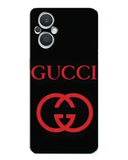 Чехол для OPPO Reno7 Lite (5G) с картинкой «Gucci — красный логотип» Чехол для OPPO Reno7 Lite (5G) с картинкой «Gucci — красный логотип»