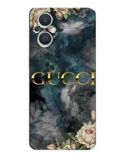 Чехол для OPPO Reno7 Lite (5G) с картинкой «Абстрактные цветы Gucci» Чехол для OPPO Reno7 Lite (5G) с картинкой «Абстрактные цветы Gucci»