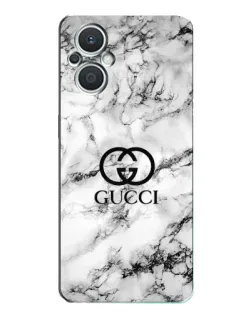 Чехол для OPPO Reno7 Lite (5G) с картинкой «Gucci — мраморный шик» Чехол для OPPO Reno7 Lite (5G) с картинкой «Gucci — мраморный шик»
