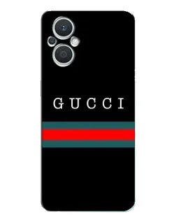 Чехол для OPPO Reno7 Lite (5G) с картинкой «Gucci — красный пояс» Чехол для OPPO Reno7 Lite (5G) с картинкой «Gucci — красный пояс»