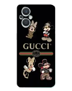 Чехол для OPPO Reno7 Lite (5G) с картинкой «Gucci — герои Disney и монограмма» Чехол для OPPO Reno7 Lite (5G) с картинкой «Gucci — герои Disney и монограмма»