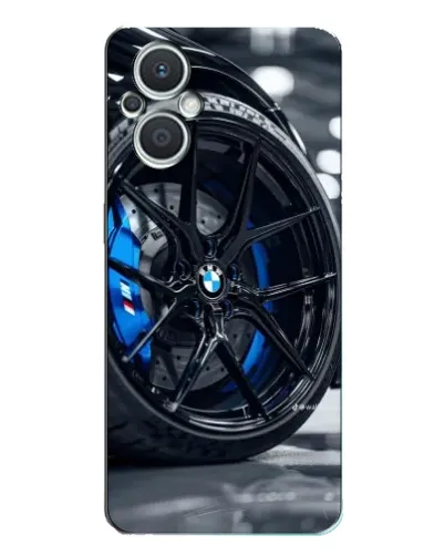 Чехол для OPPO Reno7 Lite (5G) с картинкой «Колесо BMW вблизи» Чехол для OPPO Reno7 Lite (5G) с картинкой «Колесо BMW вблизи»