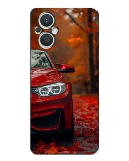 Чехол для OPPO Reno7 Lite (5G) с картинкой «Осенняя BMW M4»