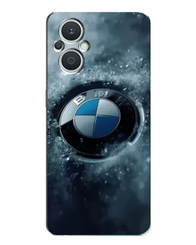 Чехол для OPPO Reno7 Lite (5G) с картинкой «Логотип BMW — лед» Чехол для OPPO Reno7 Lite (5G) с картинкой «Логотип BMW — лед»