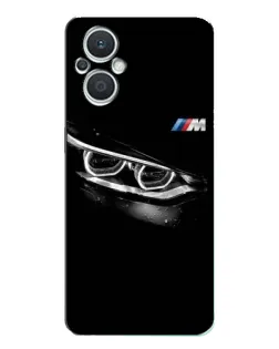 Чехол для OPPO Reno7 Lite (5G) с картинкой «BMW — взгляд тигра»