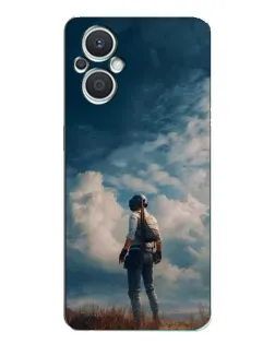Чехол для OPPO Reno7 Lite (5G) с картинкой «Герой PUBG на скале» Чехол для OPPO Reno7 Lite (5G) с картинкой «Герой PUBG на скале»