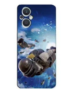 Чехол для OPPO Reno7 Lite (5G) с картинкой «Десант PUBG — прыжок» Чехол для OPPO Reno7 Lite (5G) с картинкой «Десант PUBG — прыжок»
