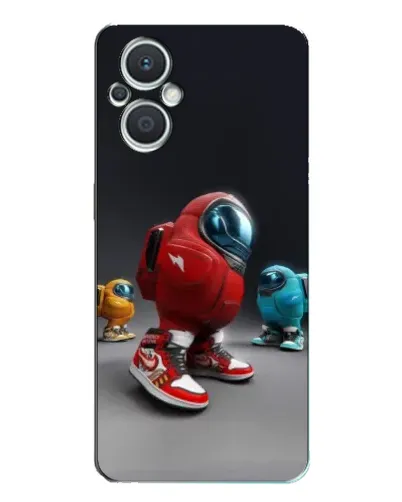 Чехол для OPPO Reno7 Lite (5G) с картинкой «Among Us — 3D стиль» Чехол для OPPO Reno7 Lite (5G) с картинкой «Among Us — 3D стиль»