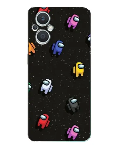 Чехол для OPPO Reno7 Lite (5G) с картинкой «Космический паттерн Among Us» Чехол для OPPO Reno7 Lite (5G) с картинкой «Космический паттерн Among Us»