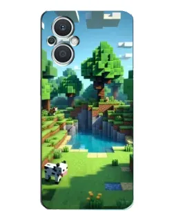 Чехол для OPPO Reno7 Lite (5G) с картинкой «Minecraft летний день» Чехол для OPPO Reno7 Lite (5G) с картинкой «Minecraft летний день»