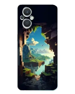 Чехол для OPPO Reno7 Lite (5G) с картинкой «Вид из пещеры» Чехол для OPPO Reno7 Lite (5G) с картинкой «Вид из пещеры»