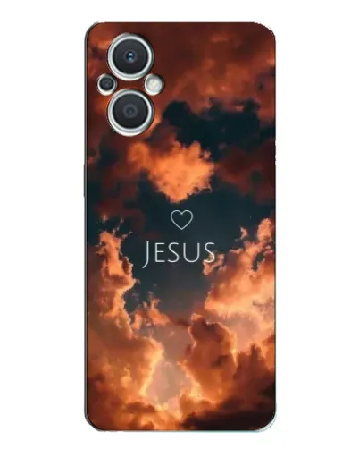 Чехол для OPPO Reno7 Lite (5G) с картинкой «Сияние Имени Jesus»
