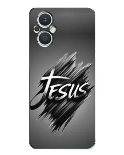 Чехол для OPPO Reno7 Lite (5G) с картинкой «Надпись Jesus Graffiti»