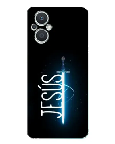 Чехол для OPPO Reno7 Lite (5G) с картинкой «Меч Духа Jesus»