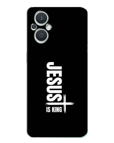 Чехол для OPPO Reno7 Lite (5G) с картинкой «Вертикаль веры Jesus»