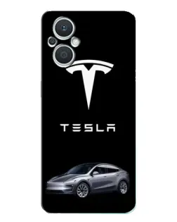 Чехол для OPPO Reno7 Lite (5G) с картинкой «Tesla Model Y» Чехол для OPPO Reno7 Lite (5G) с картинкой «Tesla Model Y»