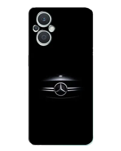 Чехол для OPPO Reno7 Lite (5G) с картинкой «Mercedes — абстрактные линии»