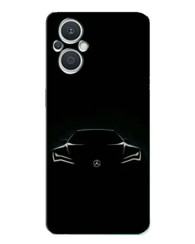 Чехол для OPPO Reno7 Lite (5G) с картинкой «Mercedes — силуэт авто» Чехол для OPPO Reno7 Lite (5G) с картинкой «Mercedes — силуэт авто»