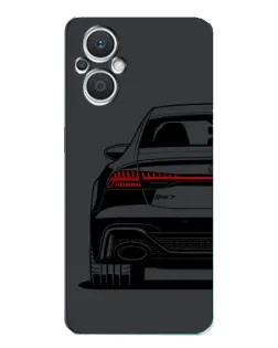 Чехол для OPPO Reno7 Lite (5G) с картинкой «Задняя часть Audi — арт» Чехол для OPPO Reno7 Lite (5G) с картинкой «Задняя часть Audi — арт»