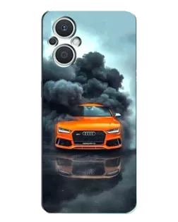 Чехол для OPPO Reno7 Lite (5G) с картинкой «Audi в облаках дыма» Чехол для OPPO Reno7 Lite (5G) с картинкой «Audi в облаках дыма»