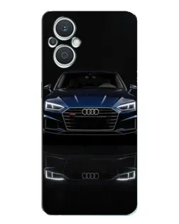 Чехол для OPPO Reno7 Lite (5G) с картинкой «Audi — ночное отражение» Чехол для OPPO Reno7 Lite (5G) с картинкой «Audi — ночное отражение»