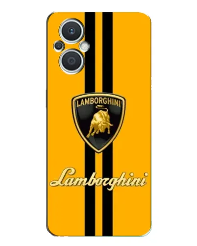 Чехол для OPPO Reno7 Lite (5G) с картинкой «Lamborghini Stripe желтый» Чехол для OPPO Reno7 Lite (5G) с картинкой «Lamborghini Stripe желтый»