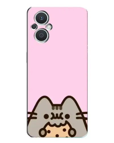 Чехол для OPPO Reno7 Lite (5G) с картинкой «Pusheen и печенье» Чехол для OPPO Reno7 Lite (5G) с картинкой «Pusheen и печенье»