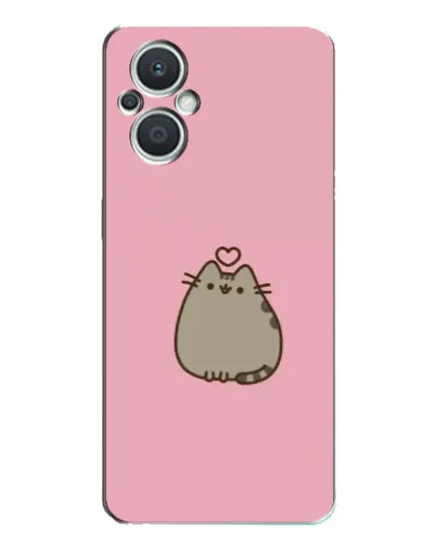 Чехол для OPPO Reno7 Lite (5G) с картинкой «Pusheen сердце» Чехол для OPPO Reno7 Lite (5G) с картинкой «Pusheen сердце»