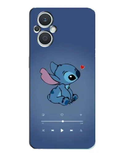 Чехол для OPPO Reno7 Lite (5G) с картинкой «Музыкальный Stitch» Чехол для OPPO Reno7 Lite (5G) с картинкой «Музыкальный Stitch»