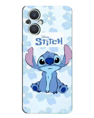 Чехол для OPPO Reno7 Lite (5G) с картинкой «Stitch среди цветов» Чехол для OPPO Reno7 Lite (5G) с картинкой «Stitch среди цветов»