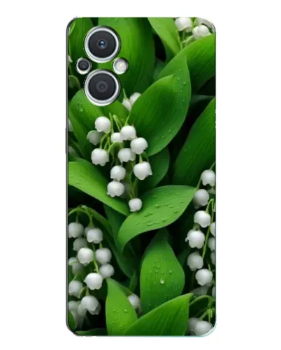Чехол для OPPO Reno7 Lite (5G) с картинкой «Ландыши в зелени» Чехол для OPPO Reno7 Lite (5G) с картинкой «Ландыши в зелени»