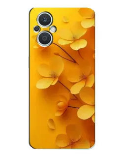 Чехол для OPPO Reno7 Lite (5G) с картинкой «Золотые лепестки» Чехол для OPPO Reno7 Lite (5G) с картинкой «Золотые лепестки»