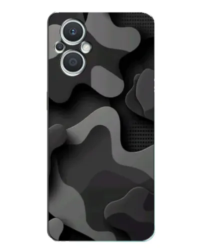 Чехол для OPPO Reno7 Lite (5G) с картинкой «Темный абстрактный камуфляж» Чехол для OPPO Reno7 Lite (5G) с картинкой «Темный абстрактный камуфляж»
