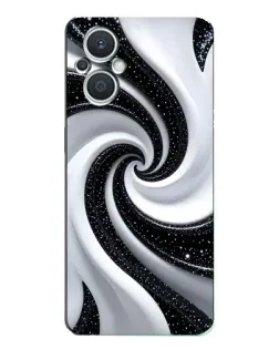 Чехол для OPPO Reno7 Lite (5G) с картинкой «Черно-белая спираль» Чехол для OPPO Reno7 Lite (5G) с картинкой «Черно-белая спираль»