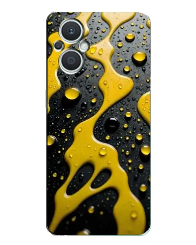 Чехол для OPPO Reno7 Lite (5G) с картинкой «Жидкое желтое золото» Чехол для OPPO Reno7 Lite (5G) с картинкой «Жидкое желтое золото»