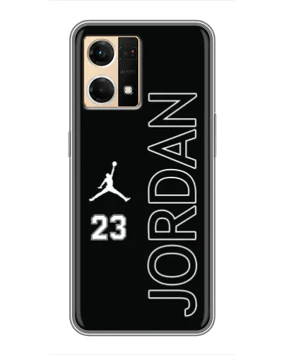 Чехол для OPPO Reno7 Pro 5G с картинкой «Jordan Vertical»