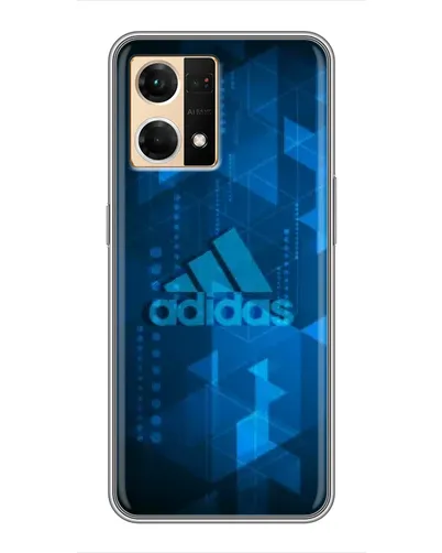 Чехол для OPPO Reno7 Pro 5G с картинкой «Adidas Sport Art»