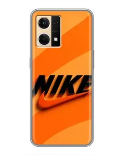 Чохол для OPPO Reno7 Pro 5G з картинкою «Помаранчевий драйв Nike» Чохол для OPPO Reno7 Pro 5G з картинкою «Помаранчевий драйв Nike»