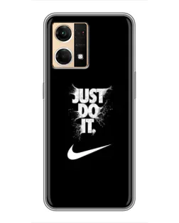 Чохол для OPPO Reno7 Pro 5G з картинкою «Текстовий принт Nike» Чохол для OPPO Reno7 Pro 5G з картинкою «Текстовий принт Nike»