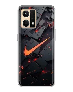 Чохол для OPPO Reno7 Pro 5G з картинкою «Nike — ефект розломів» Чохол для OPPO Reno7 Pro 5G з картинкою «Nike — ефект розломів»