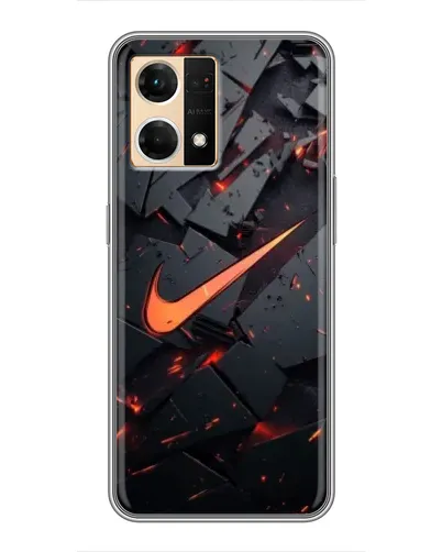 Чехол для OPPO Reno7 Pro 5G с картинкой «Nike — эффект разломов» Чехол для OPPO Reno7 Pro 5G с картинкой «Nike — эффект разломов»