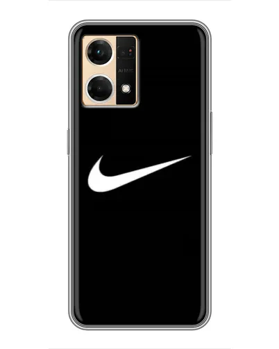 Чехол для OPPO Reno7 Pro 5G с картинкой «Минималистический Найк» Чехол для OPPO Reno7 Pro 5G с картинкой «Минималистический Найк»
