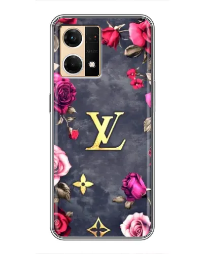 Чехол для OPPO Reno7 Pro 5G с картинкой «Цветочный Louis Vuitton» Чехол для OPPO Reno7 Pro 5G с картинкой «Цветочный Louis Vuitton»